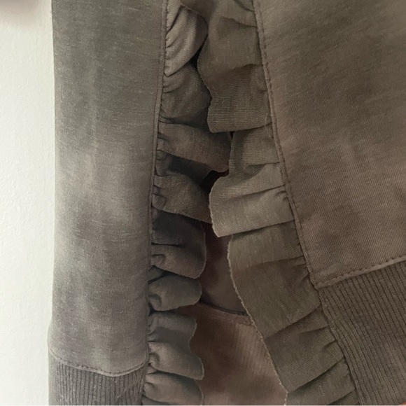 Cupio Blush New High Low Pattern Grey Top - S - Picture 2 of 9